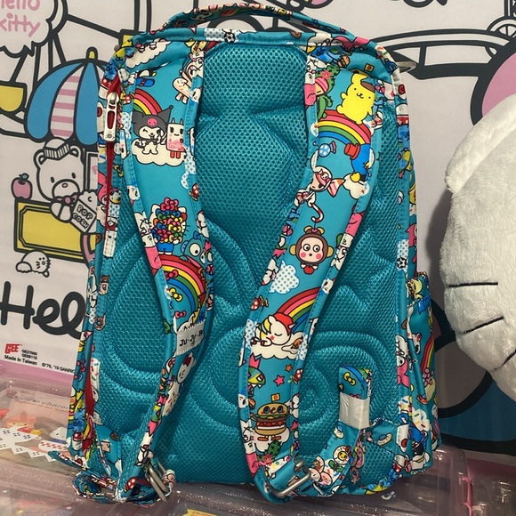 NWT Tokidoki Hello Kitty Sanrio JUJUBE Rainbow Dreams be right back backpack - Picture 5 of 8